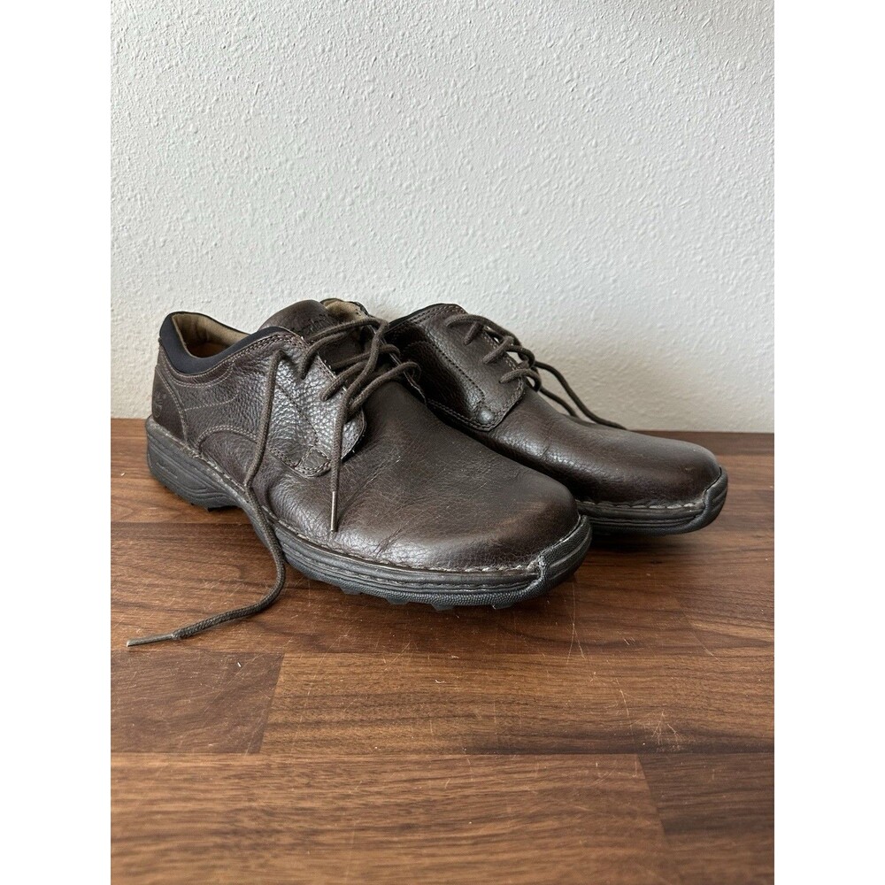 Timberland Oxford Shoes Men Size 11.5 Brown 54556 Leather Smart